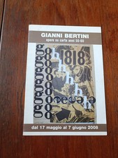 Gianni Bertini opere su carta