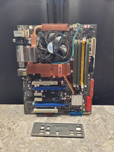 Combo asus p5e scheda madre - asus,