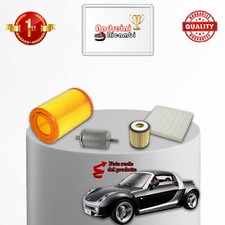 KIT TAGLIANDO 4 FILTRI SMART ROADSTER 0.7 45KW 61CV DAL 2003 -> 2005