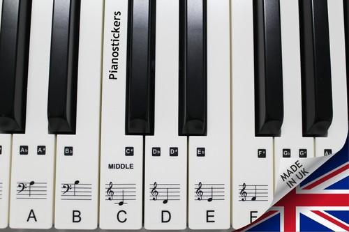 Adesivi musica tasti - musica, 61