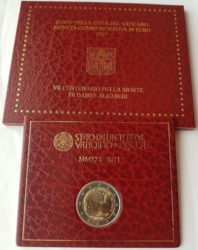 Vaticano moneta euro 2021 - moneta, 2
