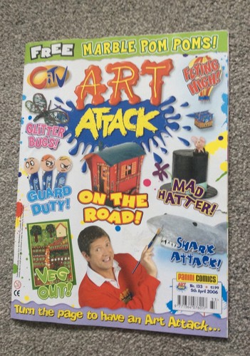 Art attack magazine number - attack, magazine.number