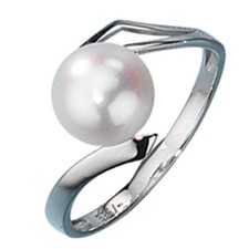 Anello donna perla acqua - anello, dolce