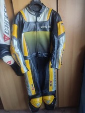 tuta moto pelle divisibile Dainese 