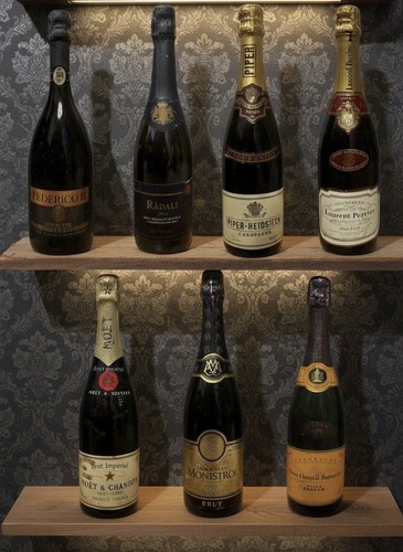 Lotto bottiglie champagne da - lotto,