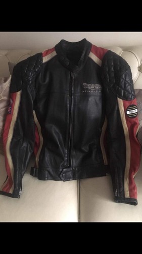 Giubbotto motociclista triumph - giubbotto,