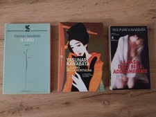 Lotto libri KAWABATA Il Lago Suono della Montagna Casa delle Belle Addormentate
