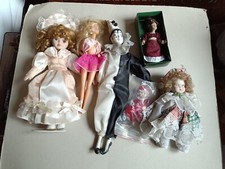 collezionismo - lotto di 6 bamboline : Barbie e Pierrot