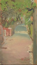 Dipinto Olio su Tavoletta