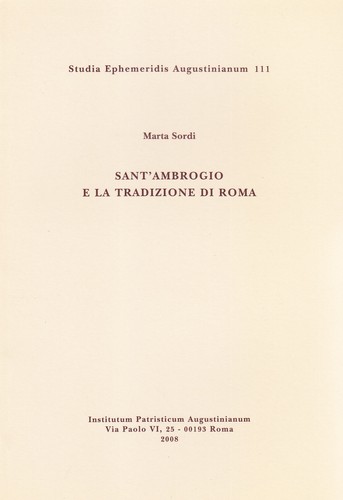 Sant ambrogio tradizione - e, la