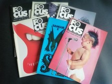 FOCUS MENSILE IMMAGINI GRAZIANO ORIGA MAGAZINE NR. 1-2-3-4-5-6-7-10-11-ANNO 1985