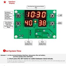 Termostato con Timer Digitale