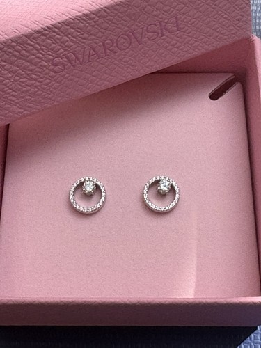 Orecchini perno swarovski - a,