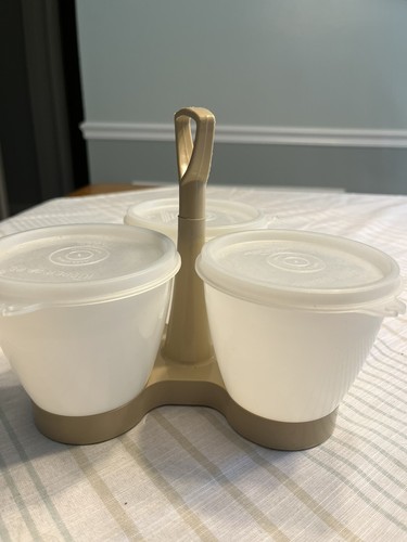 Tupperware vintage condimento