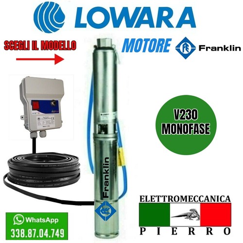 Pompa sommersa lowara per - sommersa,