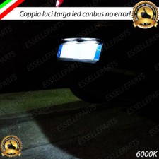 COPPIA LUCI TARGA LED PEUGEOT 508 308 308CC 208 RCZ CANBUS 6000K BIANCO GHIACCIO