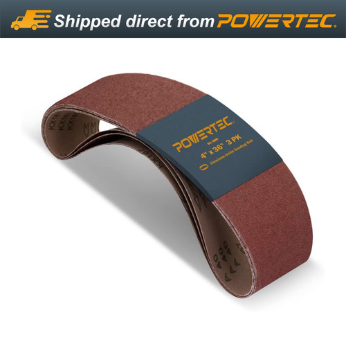 Powertec 3pk 4x36 cinghie - powertec,