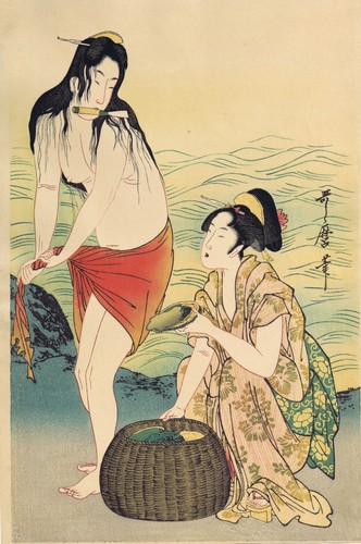 Utamaro subacquee perle - -,