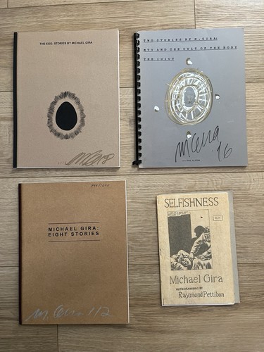Michael gira book zine lot - gira,