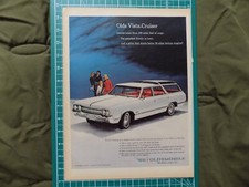 1965 PRINT AD OLDSMOBILE VISTA