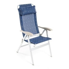 Q.bo | Poltrona con schienale reclinabile 8 posizioni alluminio textilene