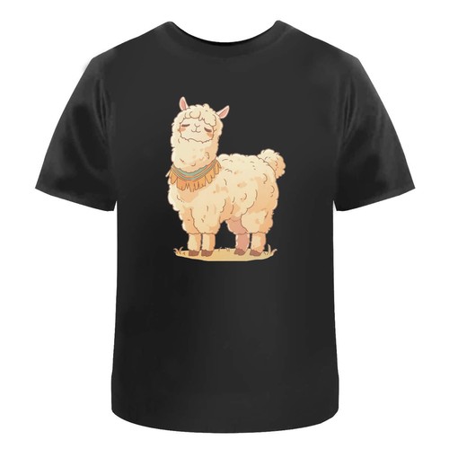 Shirt unisex cute llama - t-shirt,