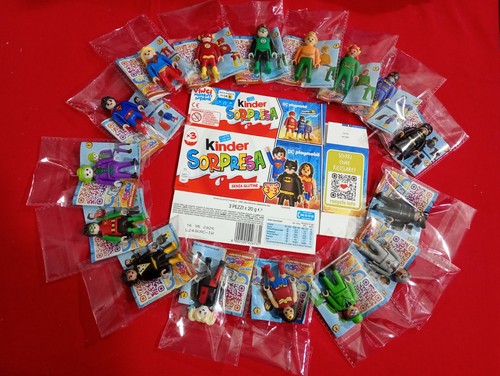 Kinder playmobil completa - kinder, dc