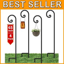 Gancio da Giardino 65" per Mangiatoia per Uccellini Confezione da 4