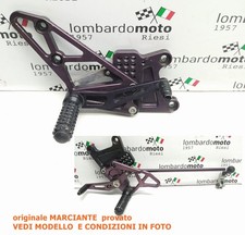 COPPIA PEDANE PEDANA ARRETRATE REGOLABILI VORTEX racing  Yamaha YZF R1 2007 2008