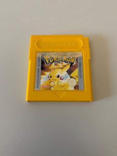 Pokemon giallo nintendo game - pokemon,
