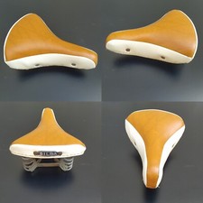 SELLA IN SIMILPELLE MARCA SILPA PER BICICLETTA ANNI 70 - GRAZIELLA CARNIELLI