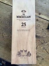 Macallan empty box only 25