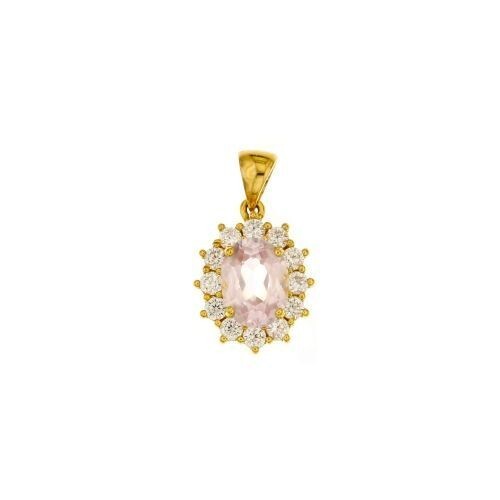 Pendente rosa francia con - francia,