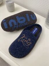 pantofole In Feltro uomo inblu