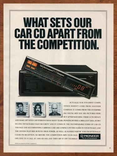 Pioneer 1990 auto camion - 1990, cd