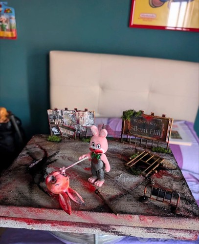 Diorama silent hill - silent,