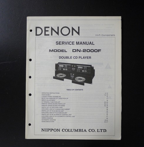 Lettore manuale servizio - cd/manuale,