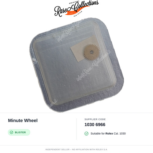 Ruota della minuteria nuovo - ruota,