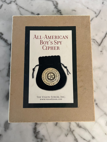 All american boys spy - boys, cipher