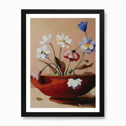 Quadro botanico olio mattina - botanico,