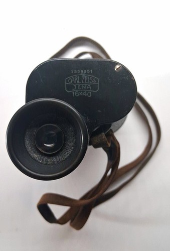Carl zeiss jena 16x40 raro - carl,