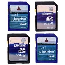 Scheda SD Kingston 1G/2G/4G/8GB per vecchie fotocamere/dispositivi DVD archiviazione affidabile