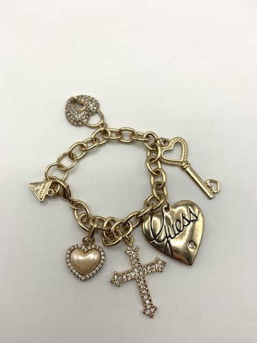 Bracciale guess catena charm - bracciale,