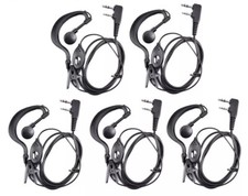 5x Cuffie UV-5R Radioamatore Auricolari Walkie Talkie Woki Toki Cuffie per BF888S
