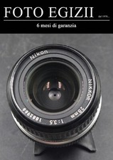 NIKON NIKKOR 28mm f3.5 AI - ANALOGICO/DIGITALE - BUONO STATO GARANZIA DI 6 MESI