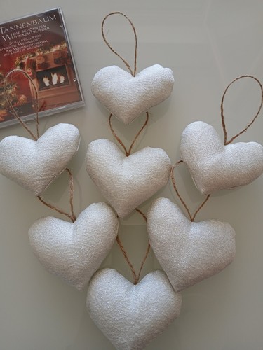 Cuori decorativi natalizi - decorativi,
