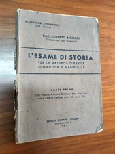 BIGNAMI esame Di Storia Parte 1 Maturità Classica scientifica e magistrale 1947