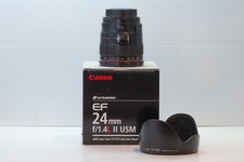 Canon EF 24mm f/1.4 L II USM Usato - Scatola originale, custodia, tappi