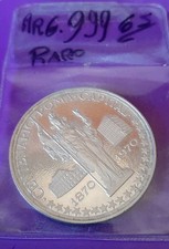 GUINEA EQUATORIALE 150 PESETAS 1970 ARGENTO 999 MONETA X COLLEZIONE-INVESTIMENTO