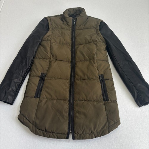 Zara basic puffer coat - puffer, s